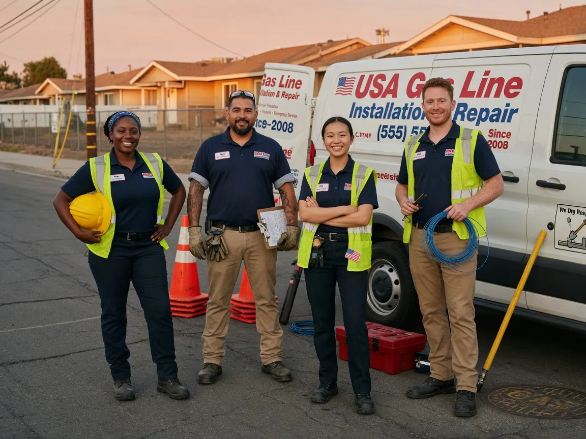Gas Line Installation company in Callaway, MN